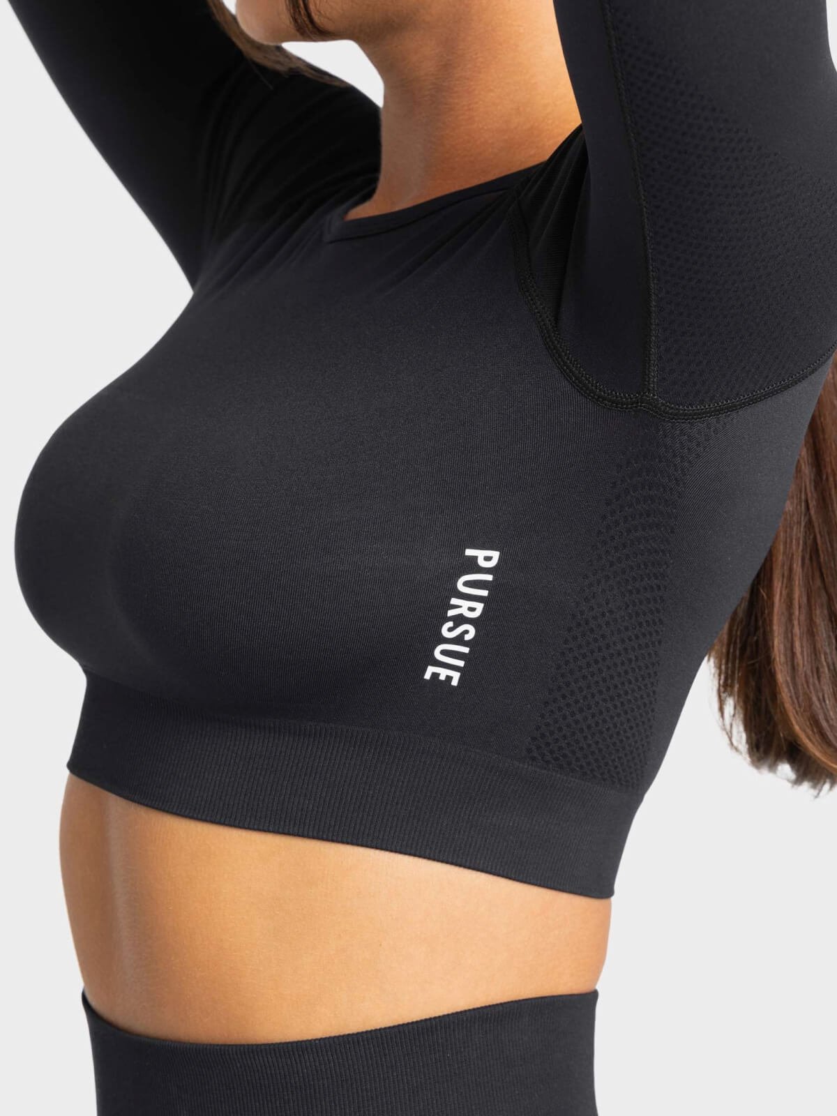 Long Sleeve Crop Top – Image 2