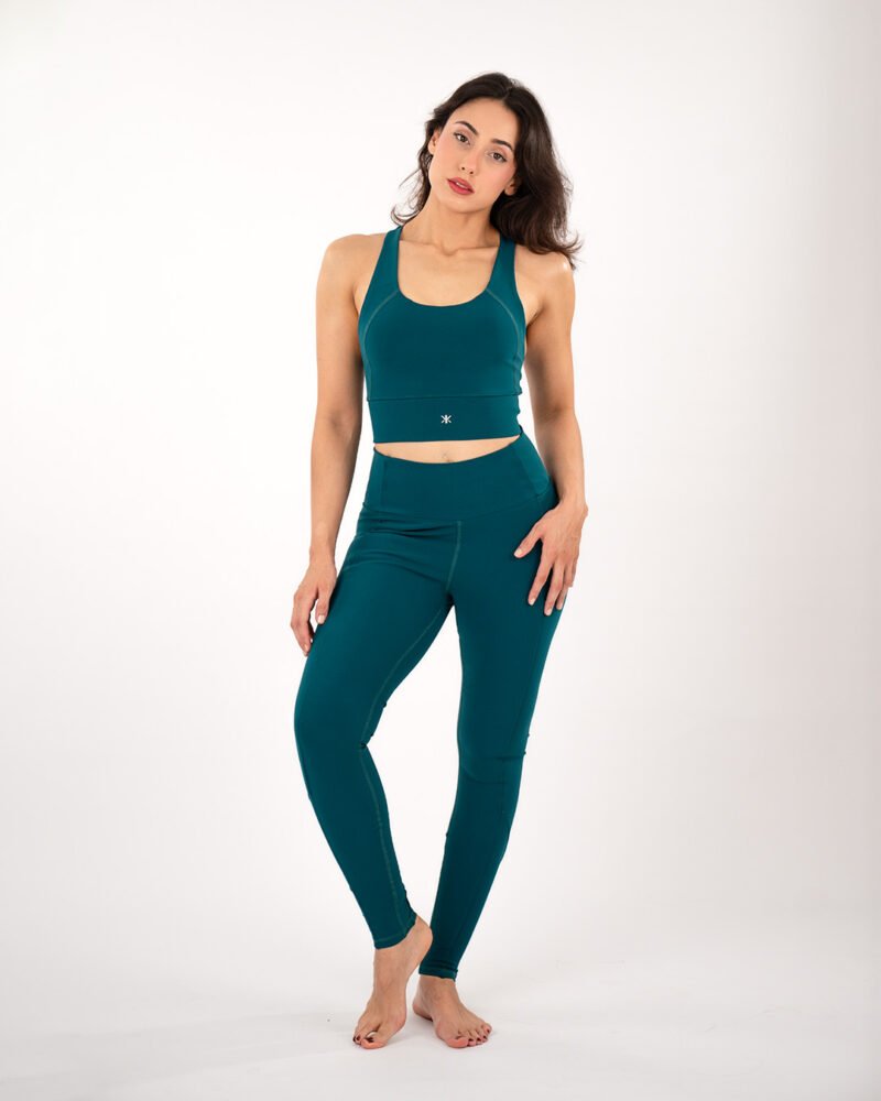 The Apex Legging — Deep Teal