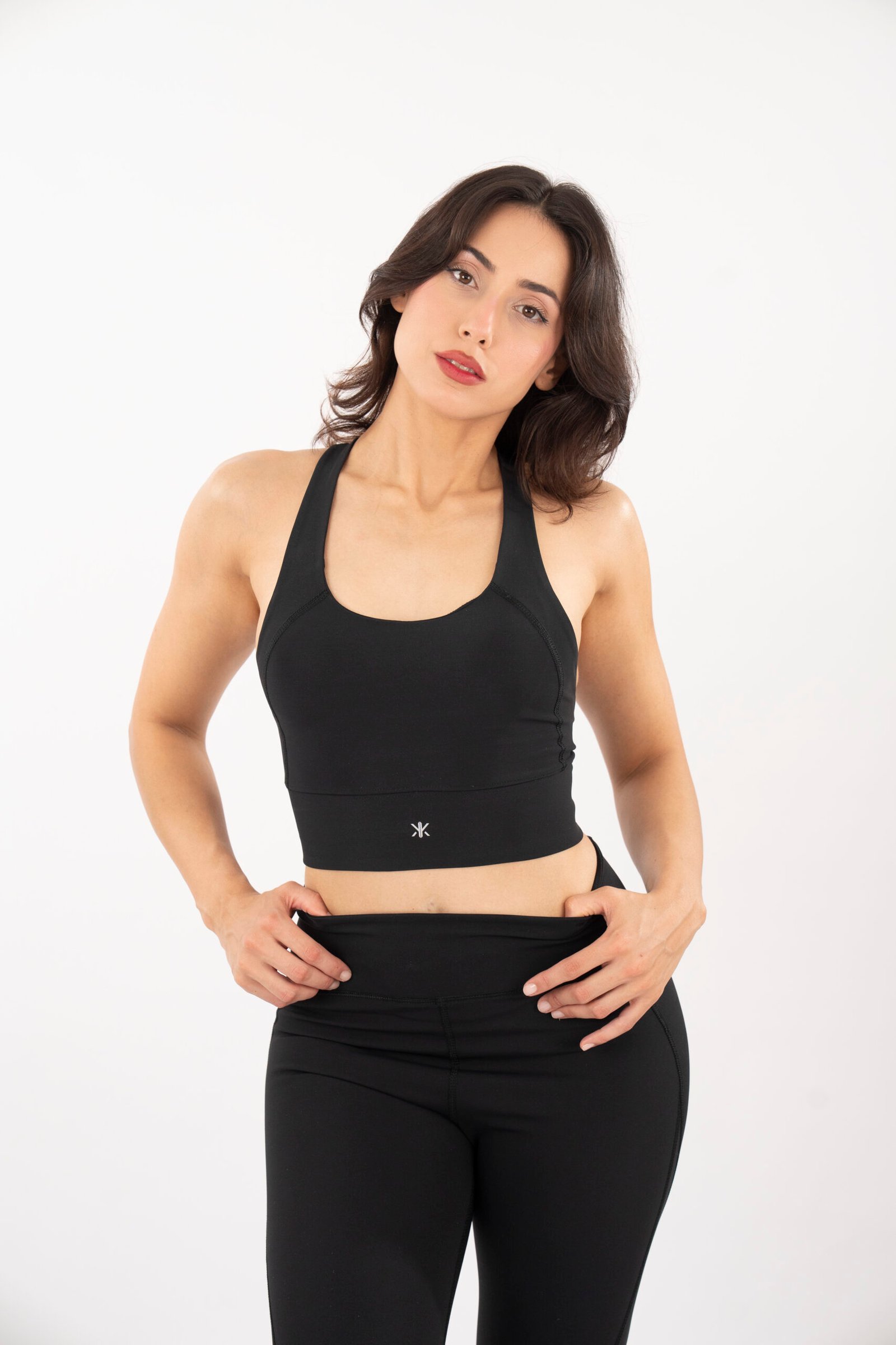 The Apex Strappy Bra — Black – Image 3