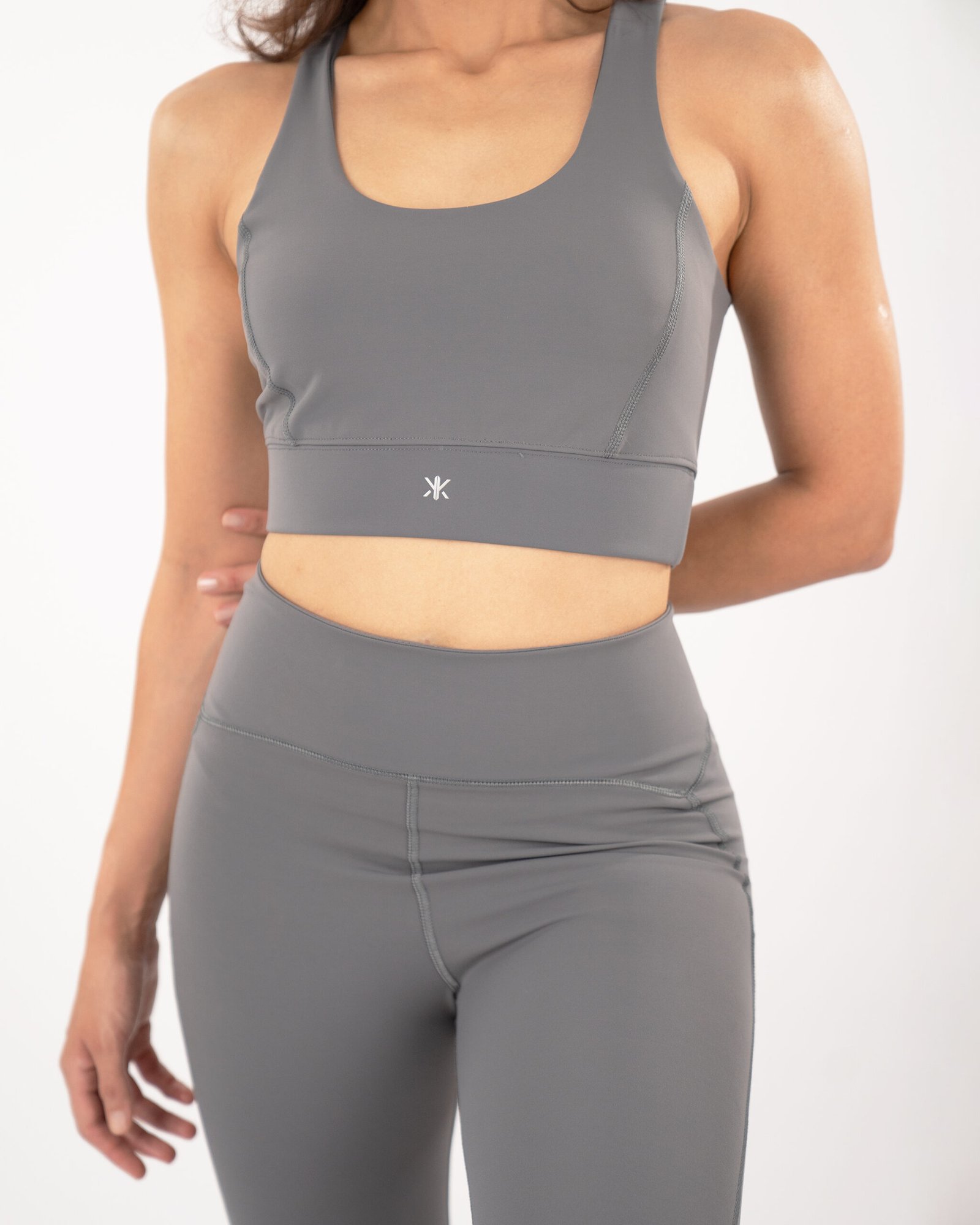 Meridian High-Waist Legging — Ash Grey – Image 3