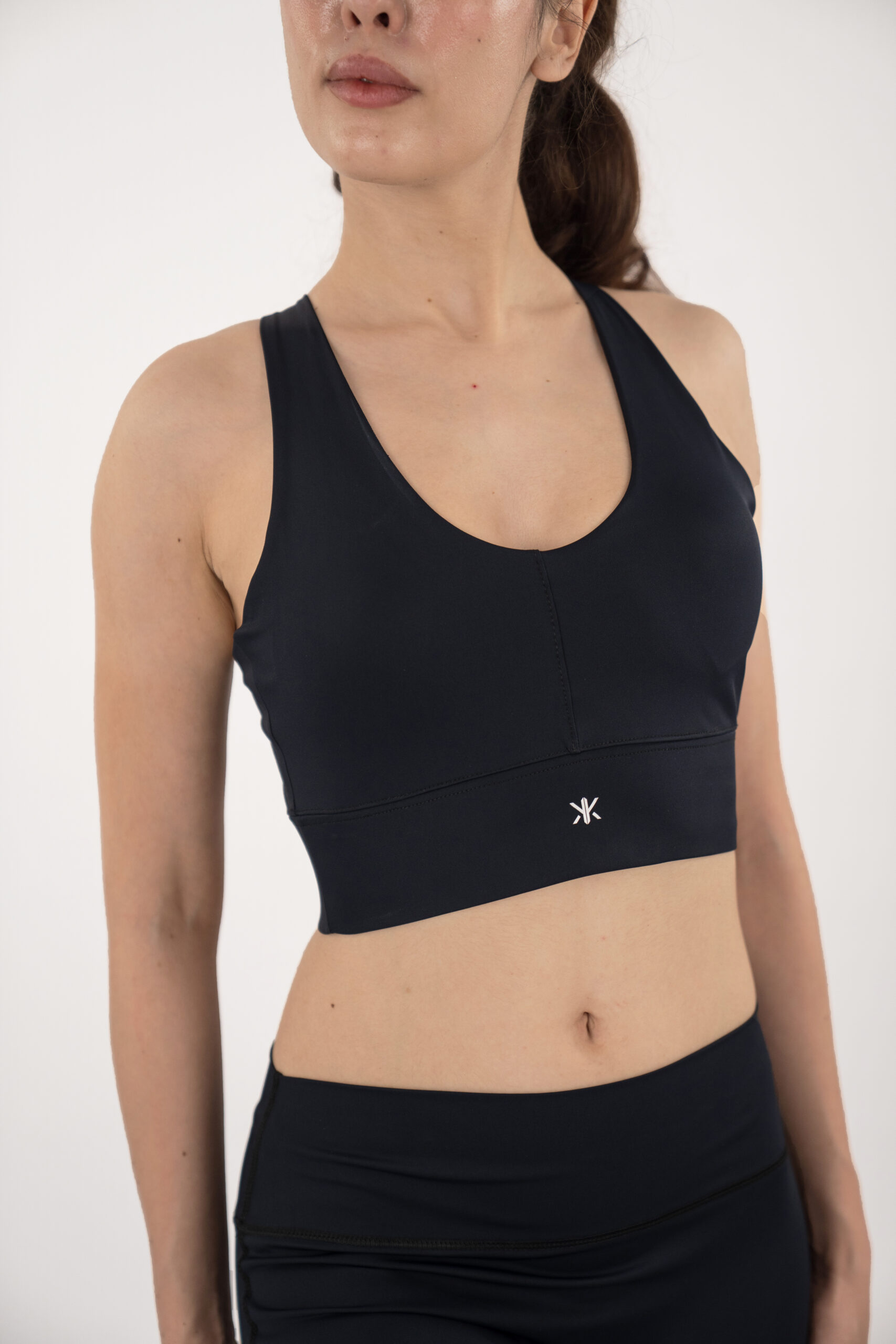 The Flex Cross-Back Bra — Black Navy – Image 4