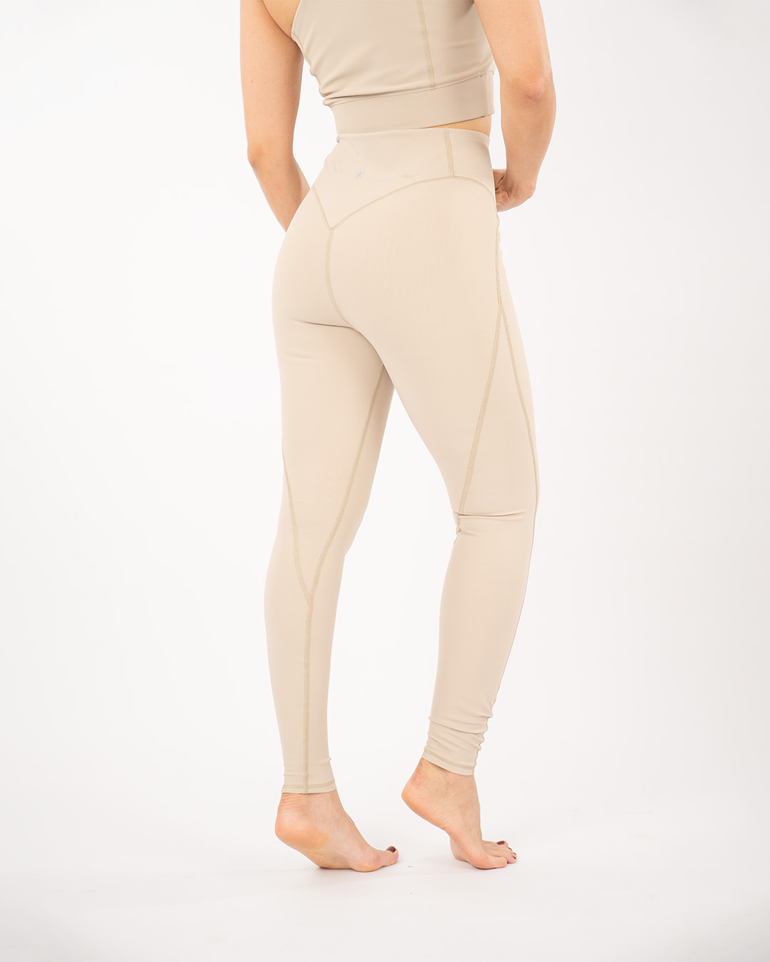 Meridian High-Waist Legging — Latte – Image 4