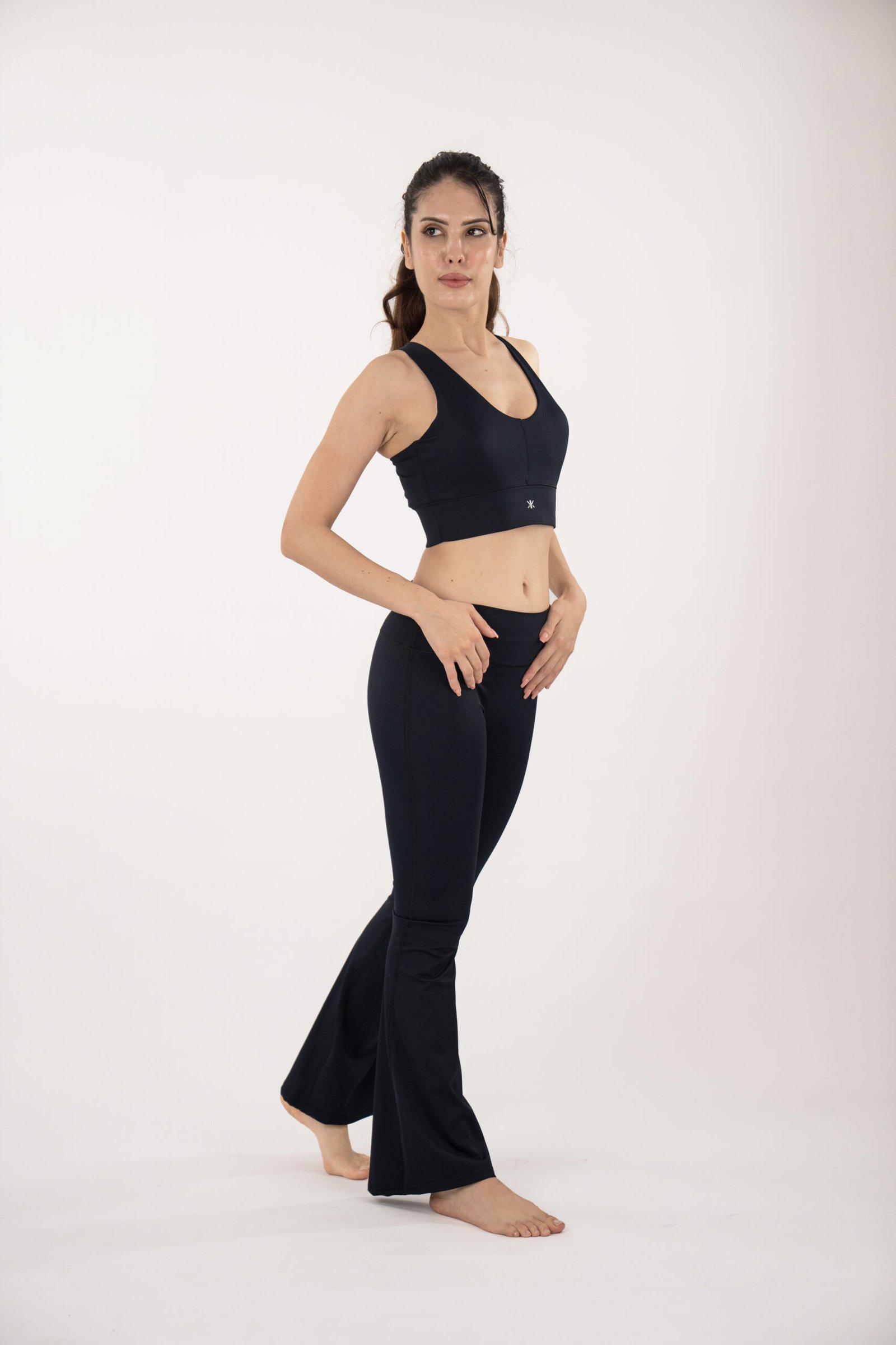 Mid-Rise Flex Bootcut Legging — Midnight Navy – Image 3