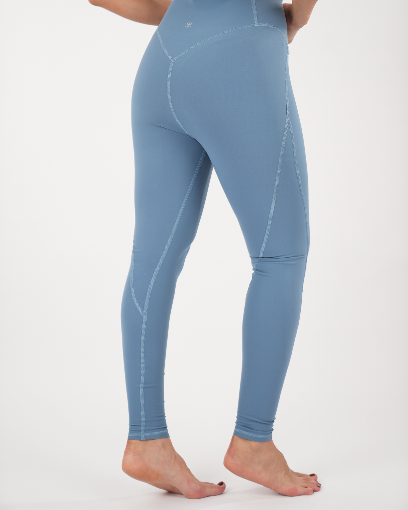 Meridian High-Waist Legging — Muted Denim – Image 2