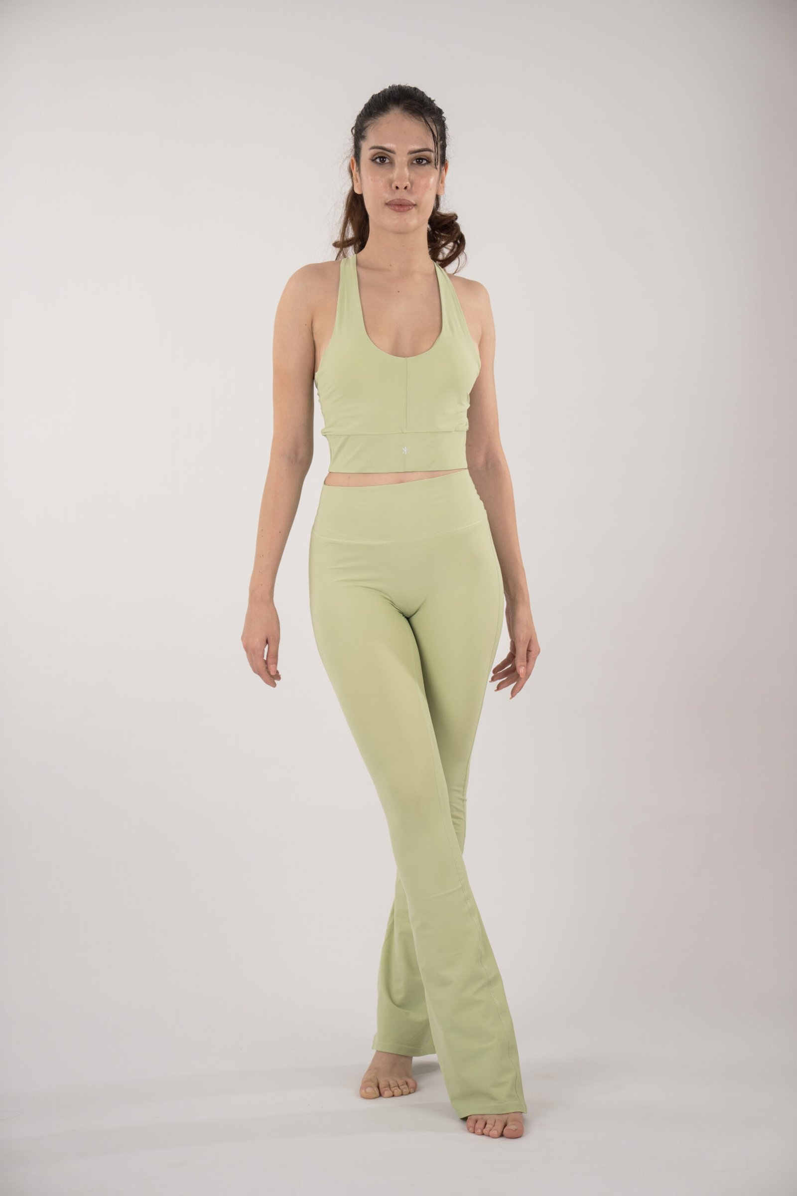 High-Rise Flex Bootcut Legging — Palm Lime – Image 3
