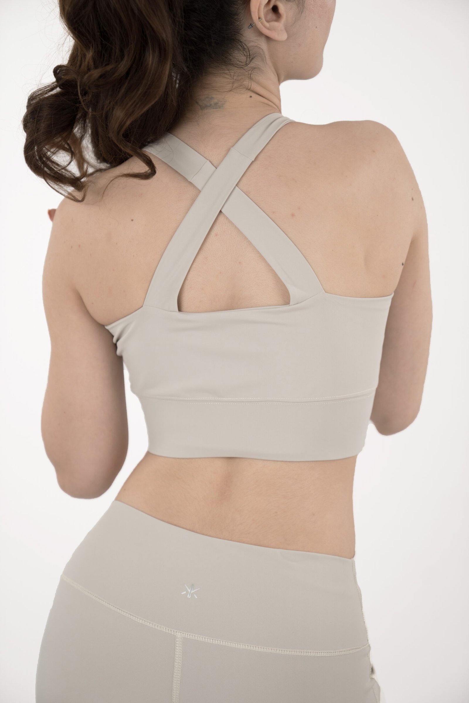 The Flex Longline Bra — Sand Dune – Image 2