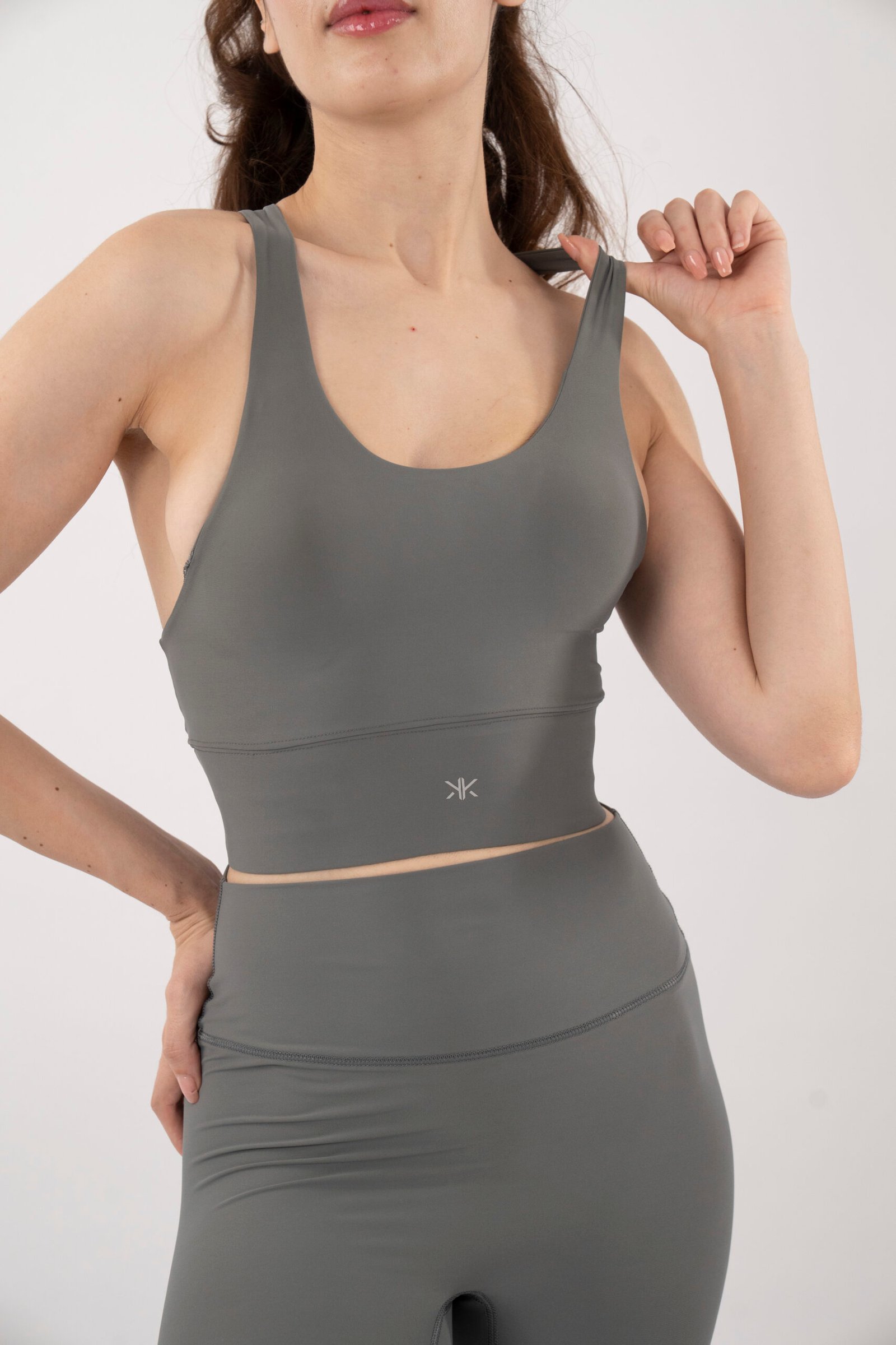The Essence Seamless Legging — Storm Grey – Image 3